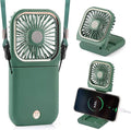 Portable Rechargeable Mini Fan with Power Bank – Foldable Handheld & Desk Cooling Fan with Adjustable Speeds